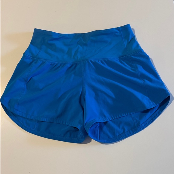 Lululemon Speed Up High-Rise Lined Short 4" - Poolside 2 - Picture 7 of 12